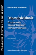 Cover: Accountability: Taking Ownership of Your Responsibility (Polish) - Center for Creative Leadership