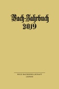 Cover: Bach-Jahrbuch 2019 - Evangelische Verlagsanstalt