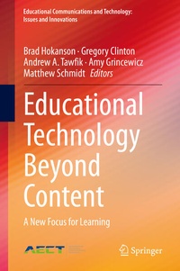 Bild: Educational Technology Beyond Content - Springer