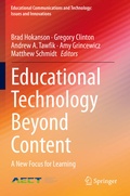 Bild: Educational Technology Beyond Content - Springer