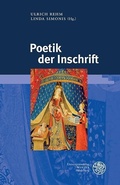 Cover: Poetik der Inschrift - Universit&auml;tsverlag Winter
