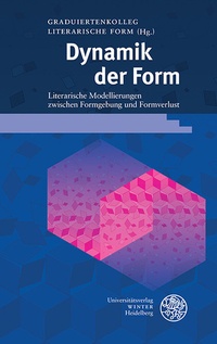 Abbildung von: Dynamik der Form - Universitätsverlag Winter