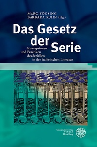 Abbildung von: Das Gesetz der Serie - Universitätsverlag Winter