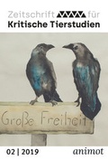 Cover: Zeitschrift f&uuml;r Kritische Tierstudien - animot-Verlag