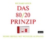 Cover: Das 80/20-Prinzip - abod