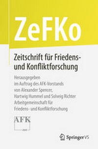 Abbildung von: Zeitschrift für Friedens- und Konfliktforschung - Springer