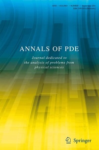 Abbildung von: Annals of PDE - Springer