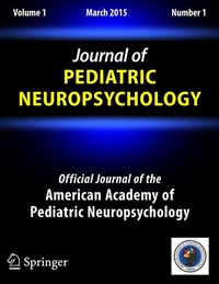 Abbildung von: Journal of Pediatric Neuropsychology - Springer