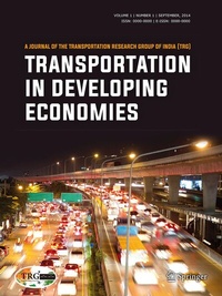 Abbildung von: Transportation in Developing Economies - Springer