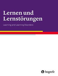 Abbildung von: Lernen und Lernstörungen - Hogrefe