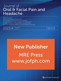 Abbildung von: Journal of Oral & Facial Pain and Headache - MRE Press