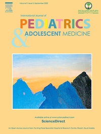 Abbildung von: International Journal of Pediatrics and Adolescent Medicine - Elsevier