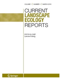 Abbildung von: Current Landscape Ecology Reports - Springer