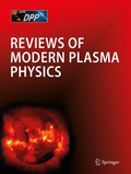 Cover: Reviews of Modern Plasma Physics - Springer