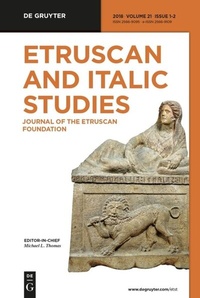 Abbildung von: Etruscan and Italic Studies - De Gruyter