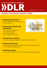 Abbildung von: DLR - Deutsche Lebensmittel-Rundschau - Behr's Verlag