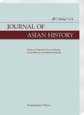 Bild: Journal of Asian History - Harrassowitz Verlag