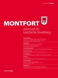 Abbildung von: Montfort - Studien Verlag
