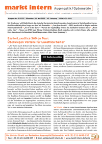 Abbildung von: markt intern Augenoptik/Optometrie - markt intern Verlag