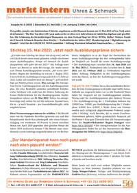 Abbildung von: markt intern Uhren/Schmuck - markt intern Verlag