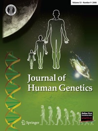 Abbildung von: Journal of Human Genetics - Springer