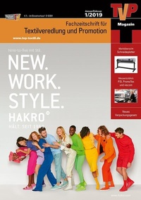 Abbildung von: TVP - Fachzeitschrift für Textilveredlung und Promotion - Gruber