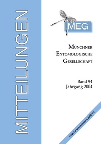 Abbildung von: Mitteilungen der Münchner Entomologischen Gesellschaft - Verlag Dr. Friedrich Pfeil