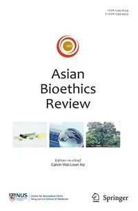 Abbildung von: Asian Bioethics Review - Springer