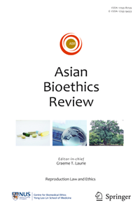 Bild: Asian Bioethics Review - Springer