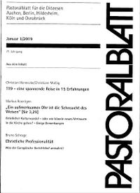 Abbildung von: Pastoralblatt für die Diözesen Aachen, Berlin, Hildesheim,Köln und Osnabrück - Ritterbach Verlag