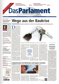 Abbildung von: Das Parlament - Deutscher Bundestag