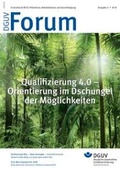 Cover: DGUV Forum - Universum Verlag