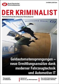 Abbildung von: der kriminalist - DBB Verlag