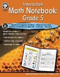 Cover: Interactive Math Notebook Resource Book, Grade 5 - Mark Twain Media