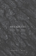 Cover: Reliquiae - Corbel Stone Press