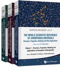 Cover: World Scientific Reference Of Amorphous Materials, The: Structure, Properties, Modeling And Main Applications (In 3 Volumes) - World Scientific Publishing Co Pte Ltd