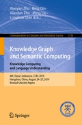 Cover: Knowledge Graph and Semantic Computing: Knowledge Computing and Language Understanding - Springer