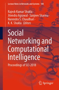 Enlarge image Cover: Social Networking and Computational Intelligence - Springer