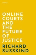 Cover: Online Courts and the Future of Justice - OUP eBook