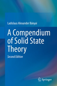 Abbildung von: A Compendium of Solid State Theory - Springer