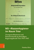 Cover: NS-"Rassenhygiene" im Raum Trier - B&ouml;hlau