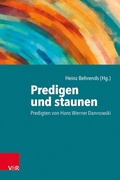 Cover: Predigen und staunen - Vandenhoeck & Ruprecht