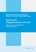Cover: Sachenrecht, Obligationenrecht und mehr - Schulthess Juristische Medien