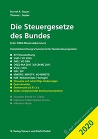 Abbildung von: Die Steuergesetze des Bundes 2020 - Verlag Steuern und Recht