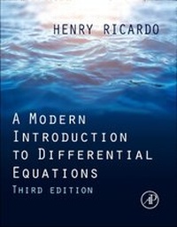 Enlarge image Cover: A Modern Introduction to Differential Equations - Academic Press