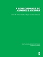 Cover: A Concordance to Conrad's Victory - Routledge