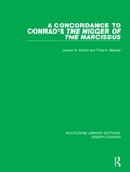 Cover: A Concordance to Conrad's The Nigger of the Narcissus - Routledge