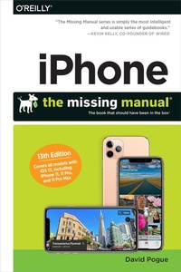 Abbildung von: iPhone: The Missing Manual - O'Reilly