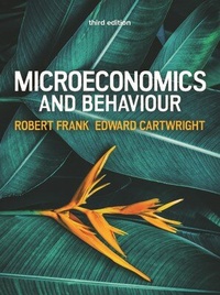 Enlarge image Cover: Microeconomics and Behaviour, 3e - McGraw-Hill Education (UK) Ltd