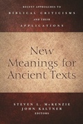 Cover: New Meanings for Ancient Texts - Westminster John Knox Press
